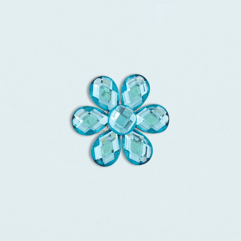 magnetic blue flower