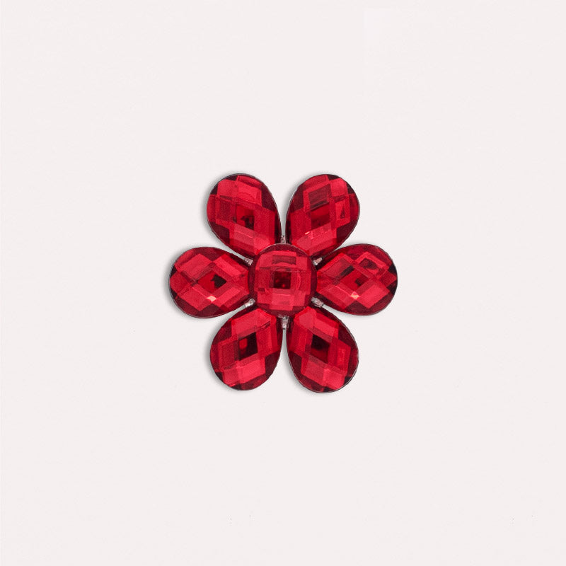 magnetic red flower